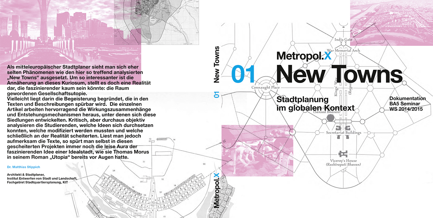 KIT metropol.X Projektbroschüre New Towns